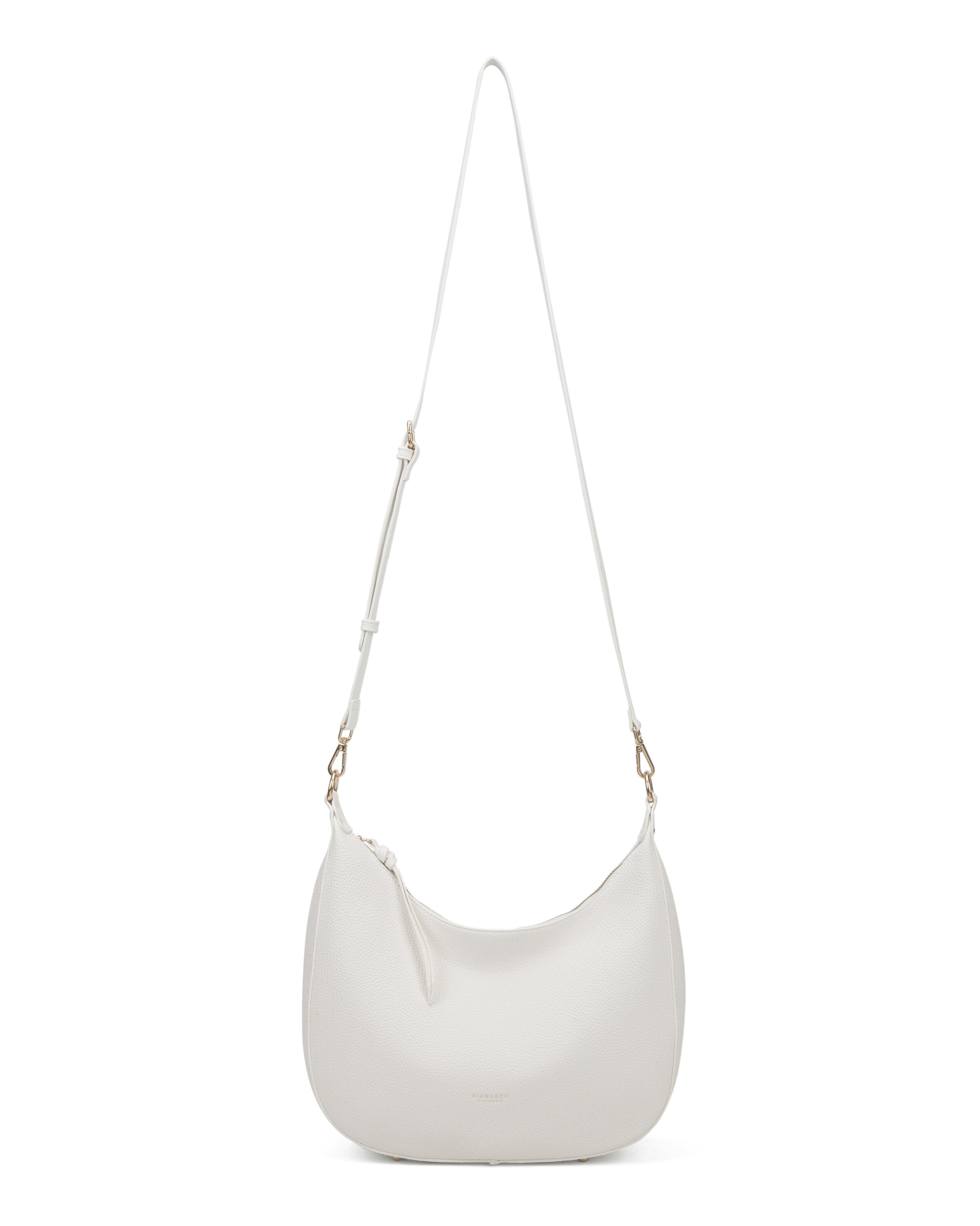Diana&Co. Schoudertas in Wit: voorkant