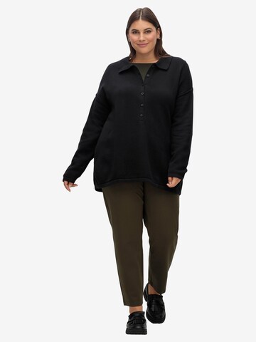 SHEEGO Pullover in Schwarz