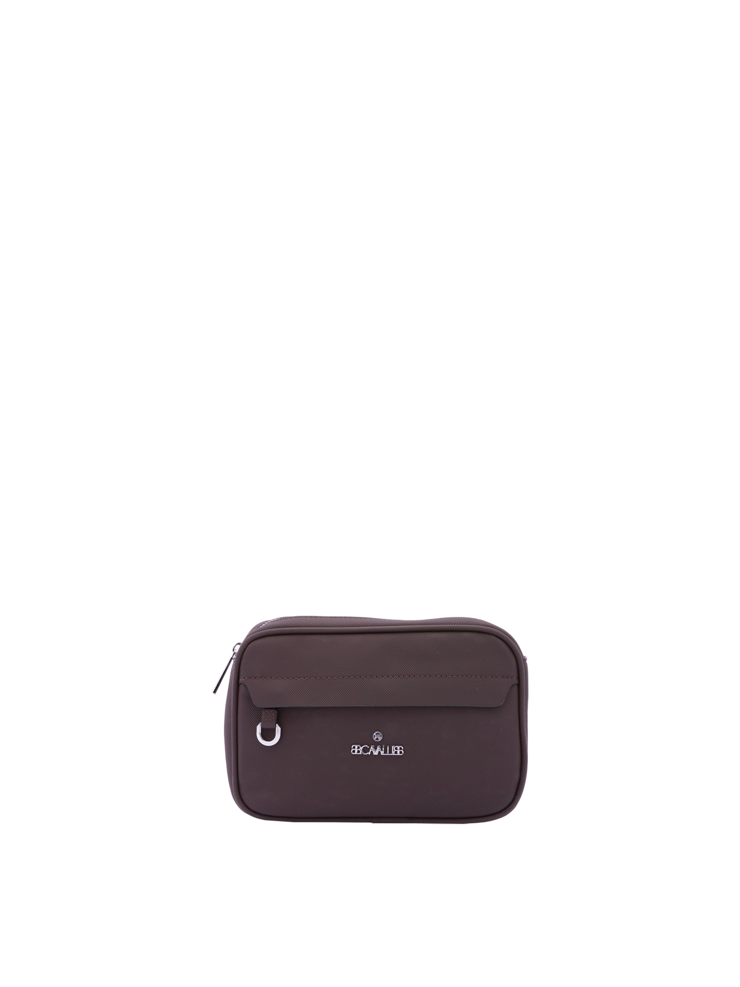 Marsupio 'Marsupio B Cavalli con zip e tracolla regolabile - 23x15x6 cm' di B. Cavalli in marrone: frontale