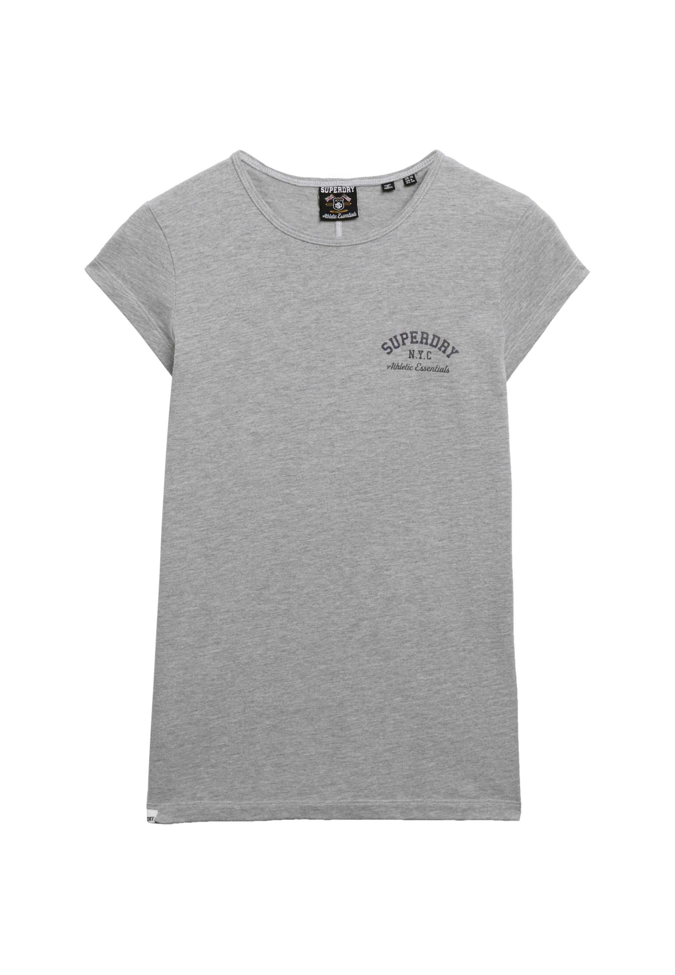 Superdry & Co T-Shirt 'Athletic Essentia' in Grau: Vorderseite