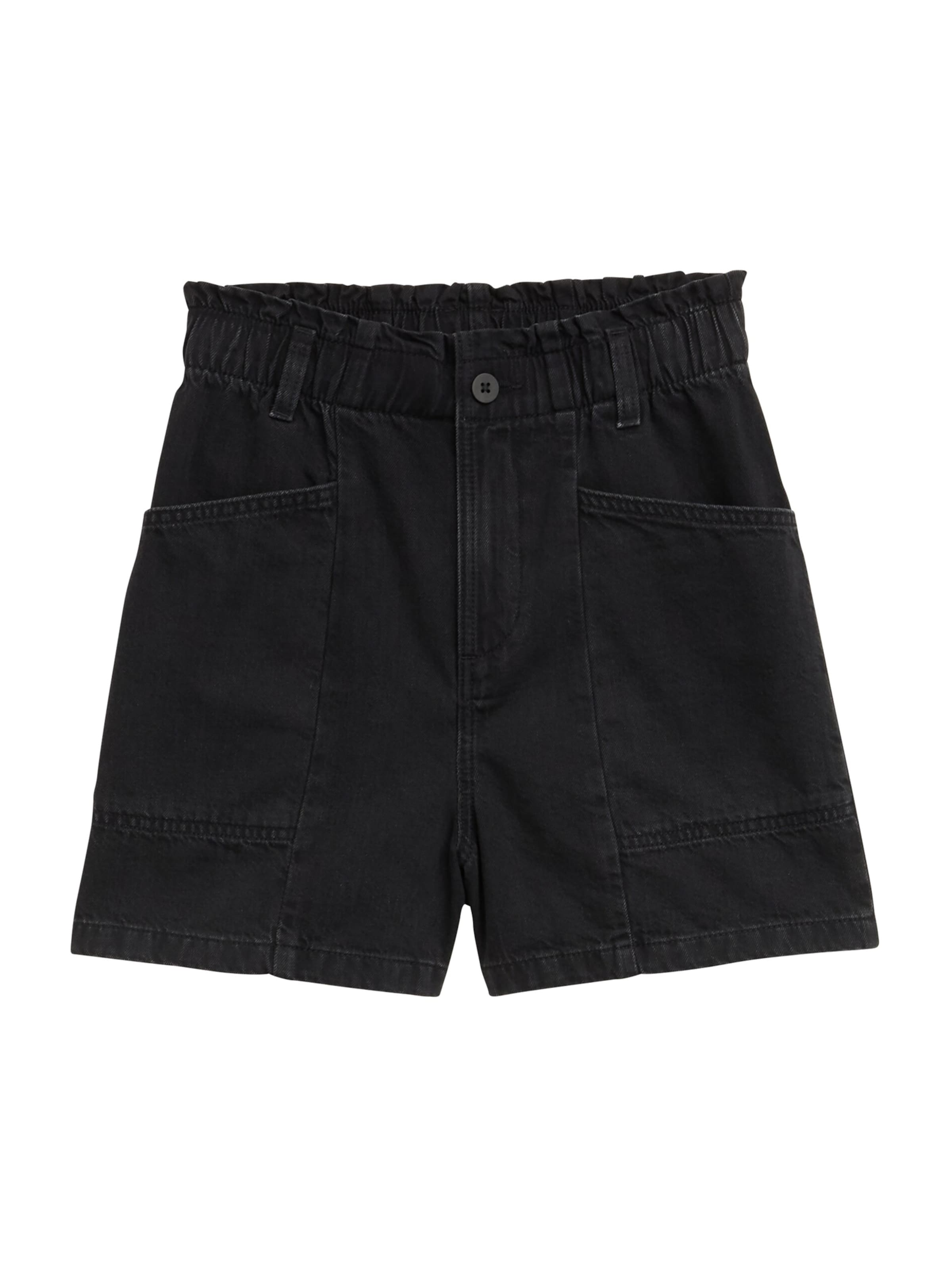 TOM TAILOR DENIM - Calças de ganga em preto: frente