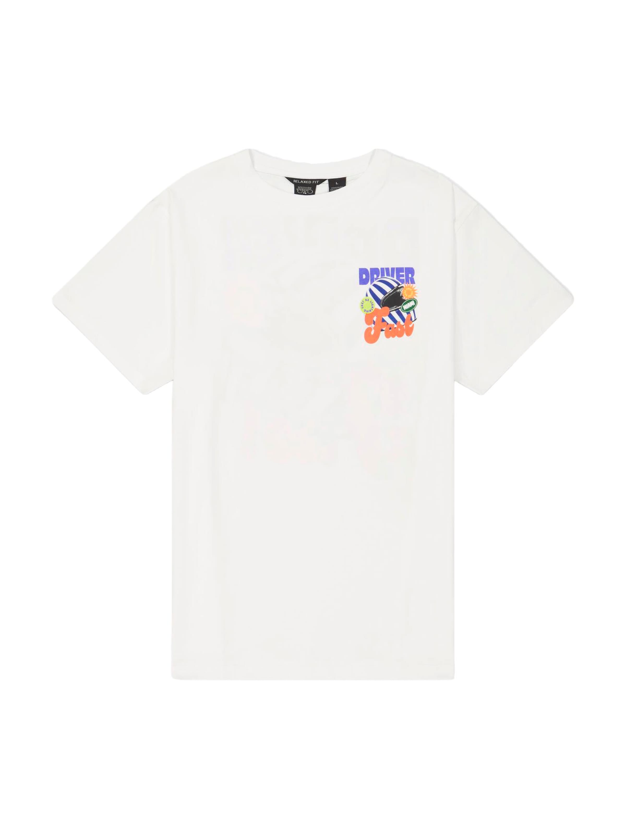 T-Shirt 'TWIKEN' Le Temps Des Cerises en blanc : devant