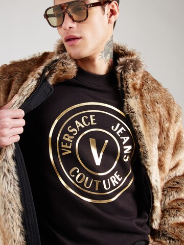 Felpa di Versace Jeans Couture in nero