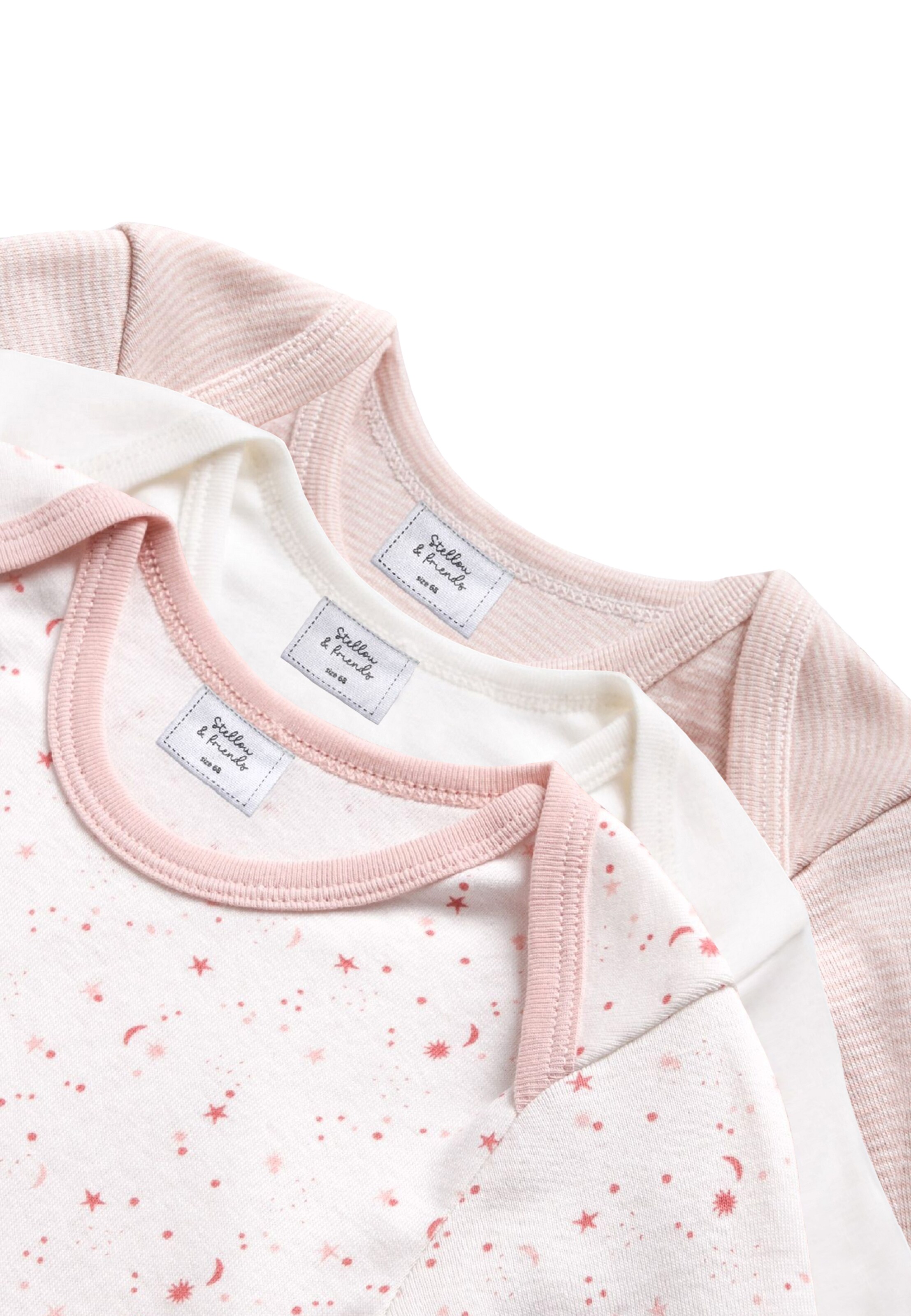 Barboteuse / body Stellou & Friends en rose