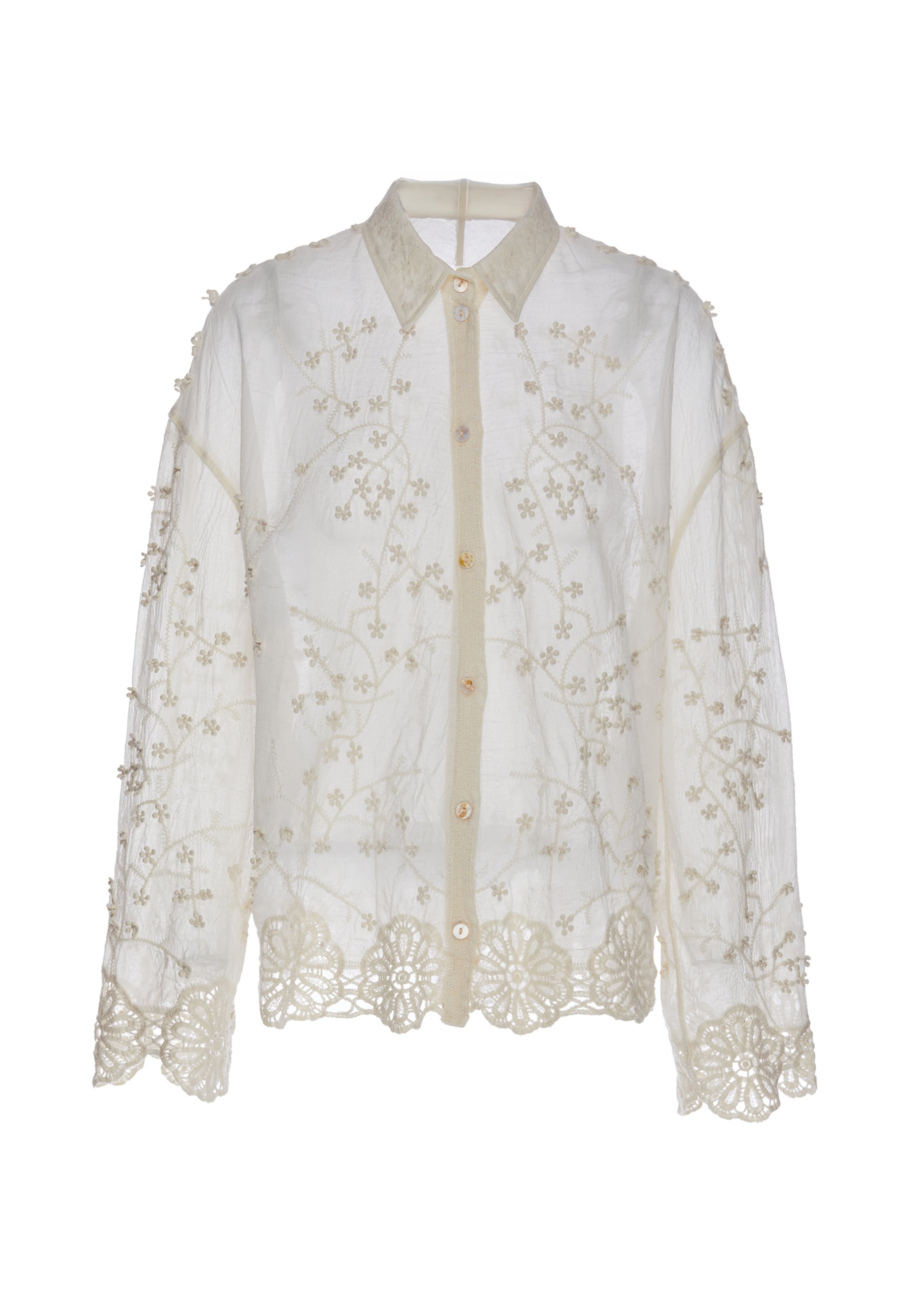 usha FESTIVAL - Blusa em bege: frente