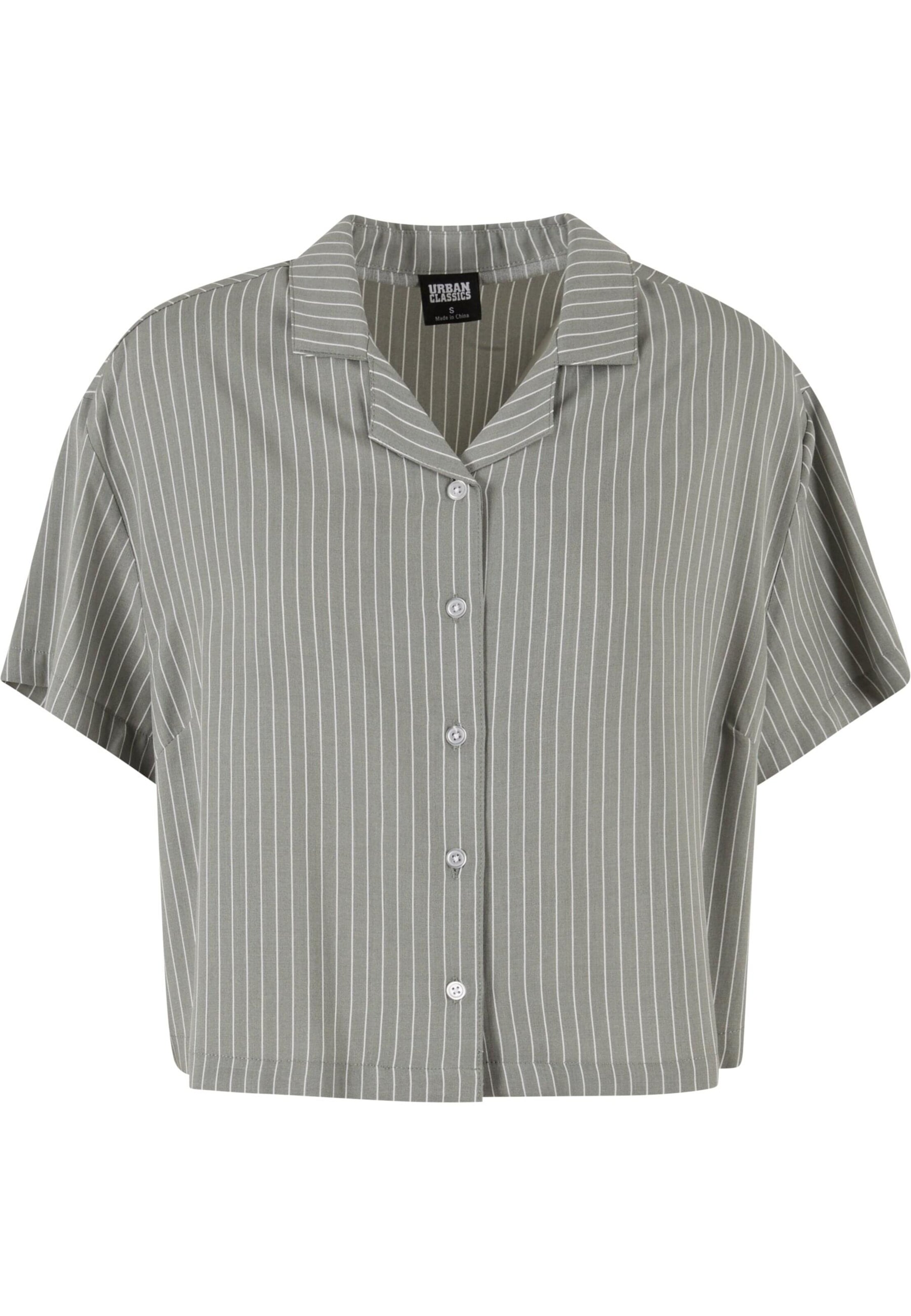 T-shirt ' Ladies Resort Shirt ' Urban Classics en vert : devant