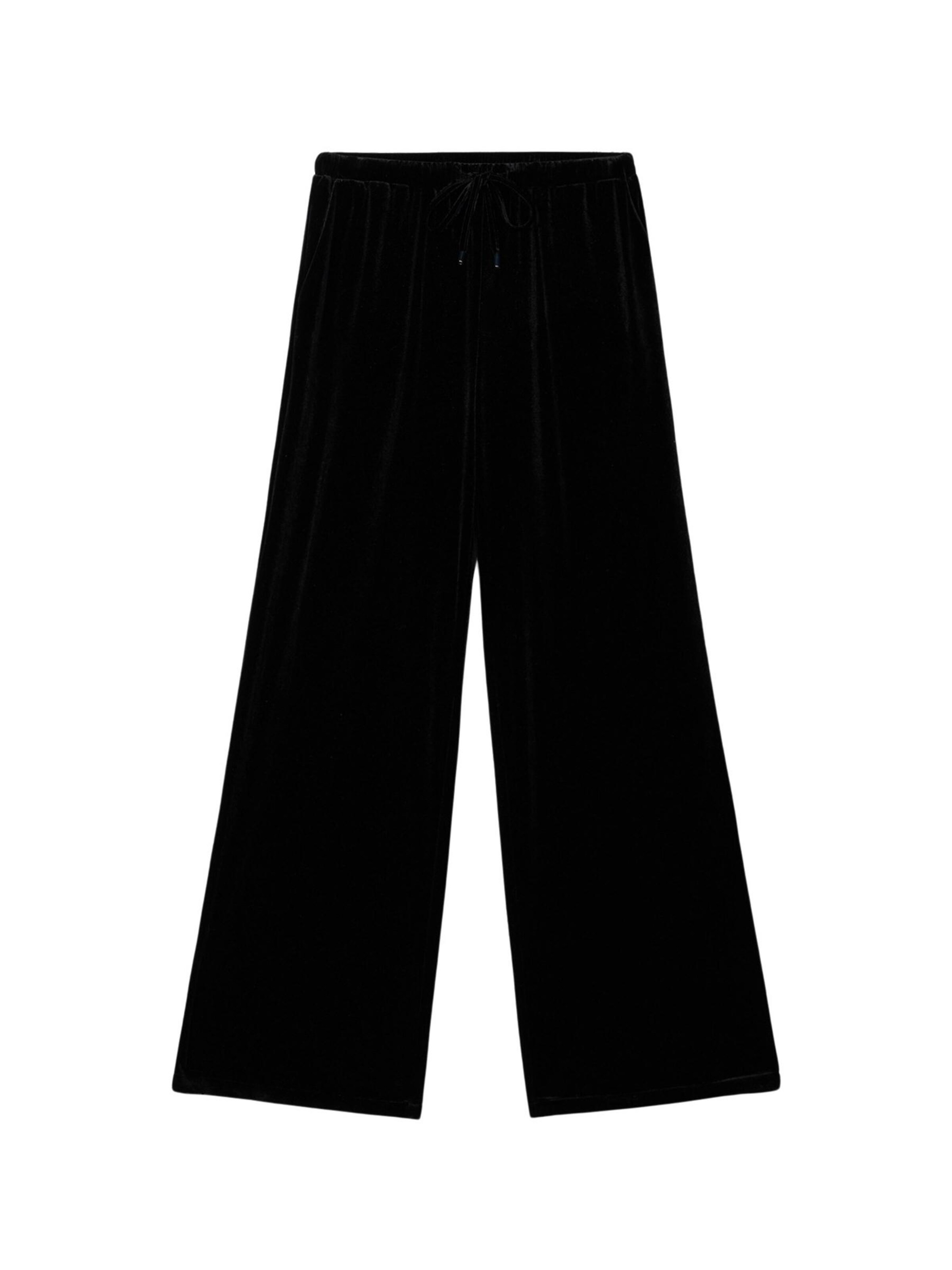 oltre Baggy Broek in Zwart: voorkant