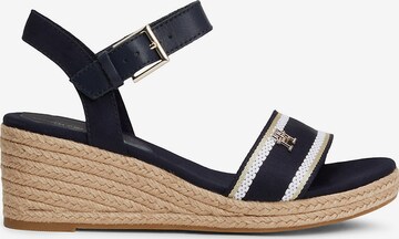 TOMMY HILFIGER Sandaal in Blauw