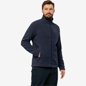 JACK WOLFSKIN Funktionele fleece-jas 'Winterstein' in Blauw: voorkant