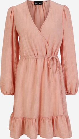 Pieces Tall Dress 'LOLA' in Pink: front
