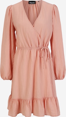 Pieces Tall Dress 'LOLA' in Pink: front