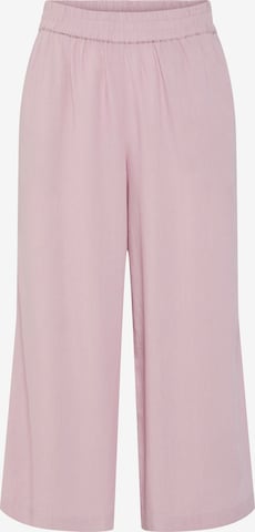 Pantaloni 'PCPia' di PIECES in rosa: frontale