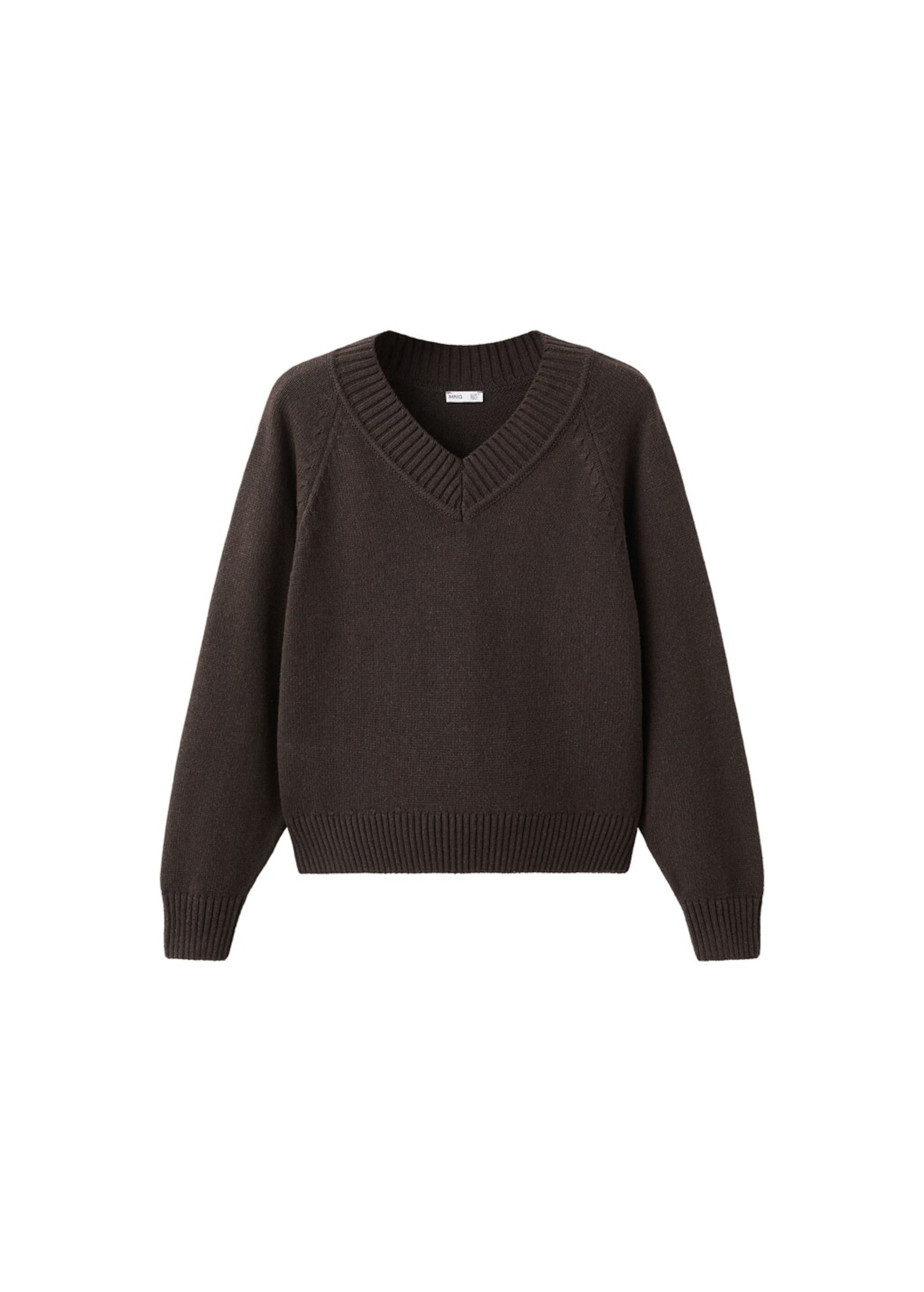 MANGO TEEN Sweater 'Vicky' in Brown: front