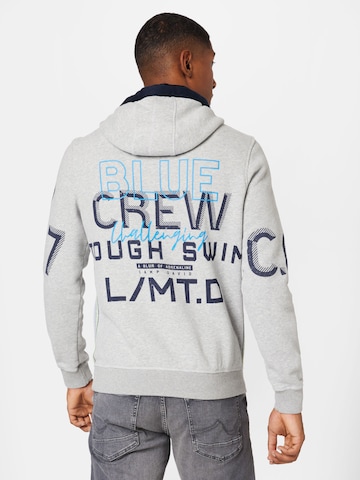 CAMP DAVID Sweatshirt 'Ocean´s Seven II' in Grijs