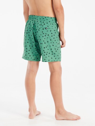 PROTEST Badeshorts 'PRTTyson JR' in Grün: Vorderseite