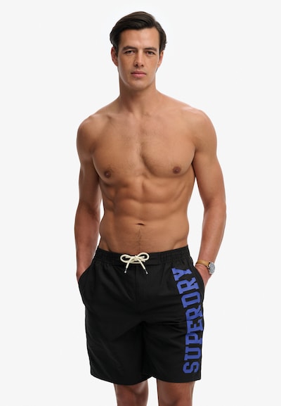 Superdry & Co Board Shorts in Indigo / Black, Item view