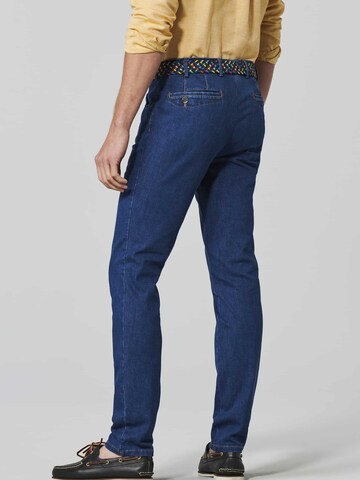 MEYER Slimfit Jeans in Blau