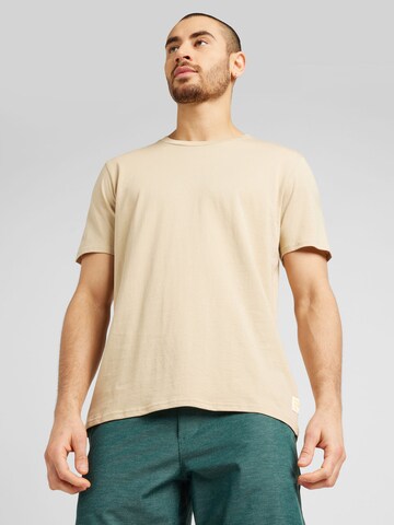 QS T-Shirt in Beige: predná strana