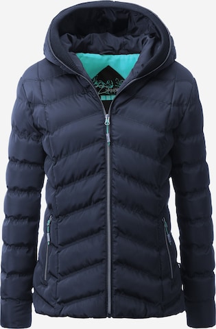 LPO Winter Jacket 'Rieke' in Blue: front