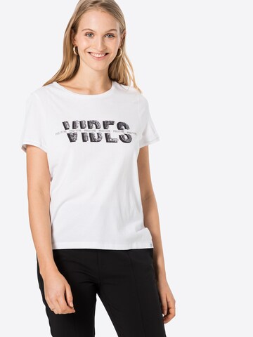 T-shirt 'Floor' Key Largo en blanc : devant