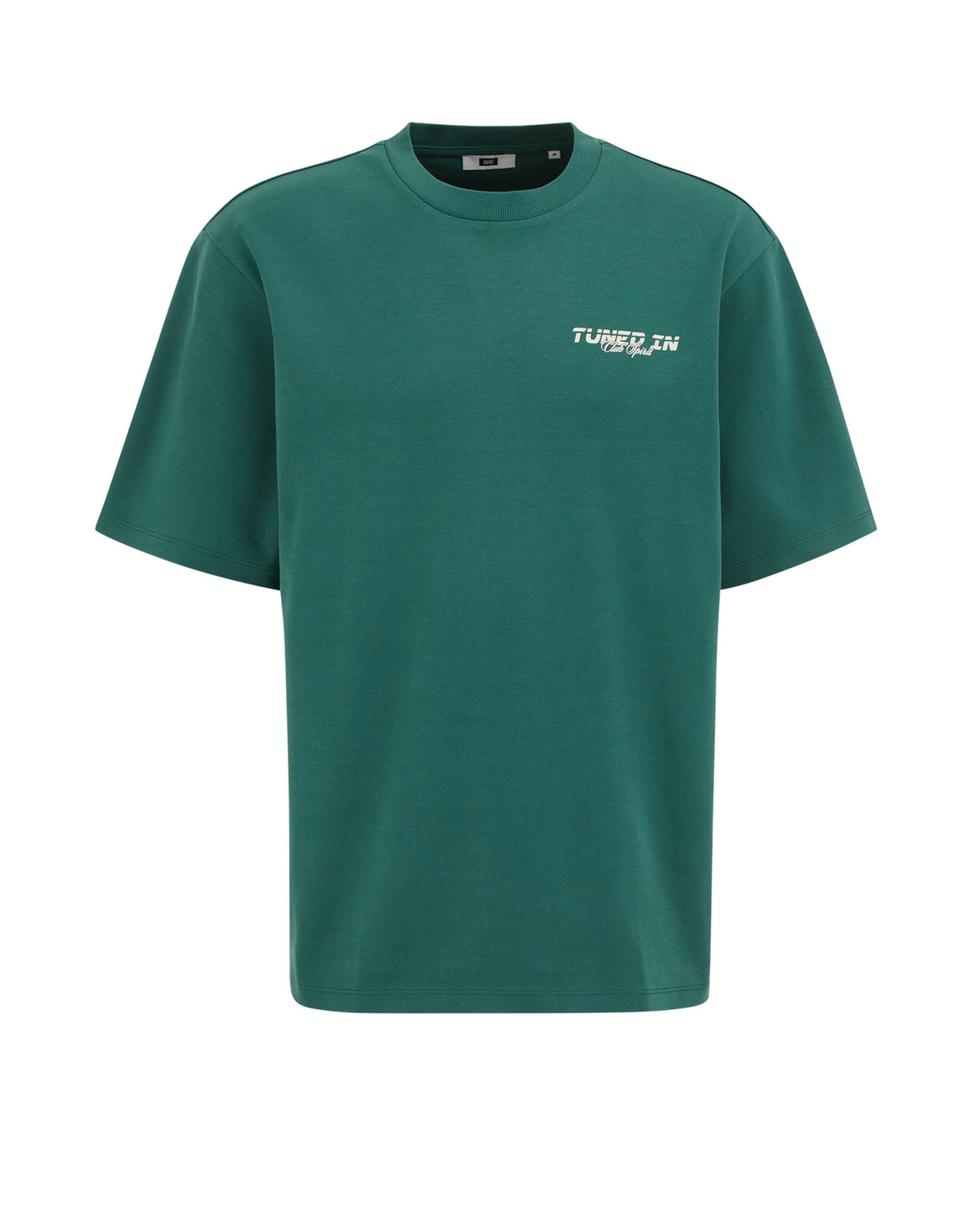 WE Fashion Shirt in Groen: voorkant
