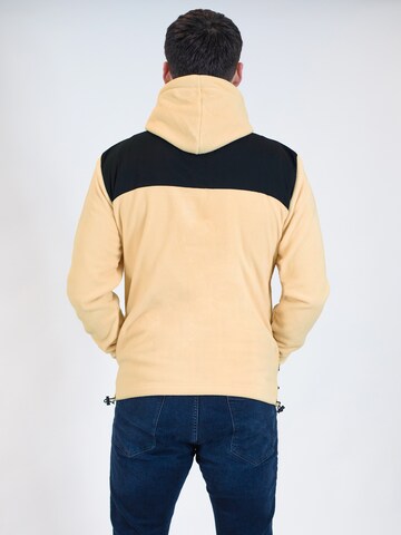 Veste en polaire SPITZBUB en jaune