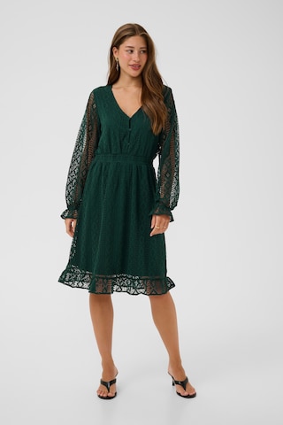Cream Dress 'CRDanika' in Green