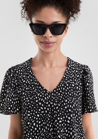 QS Blouse in Zwart