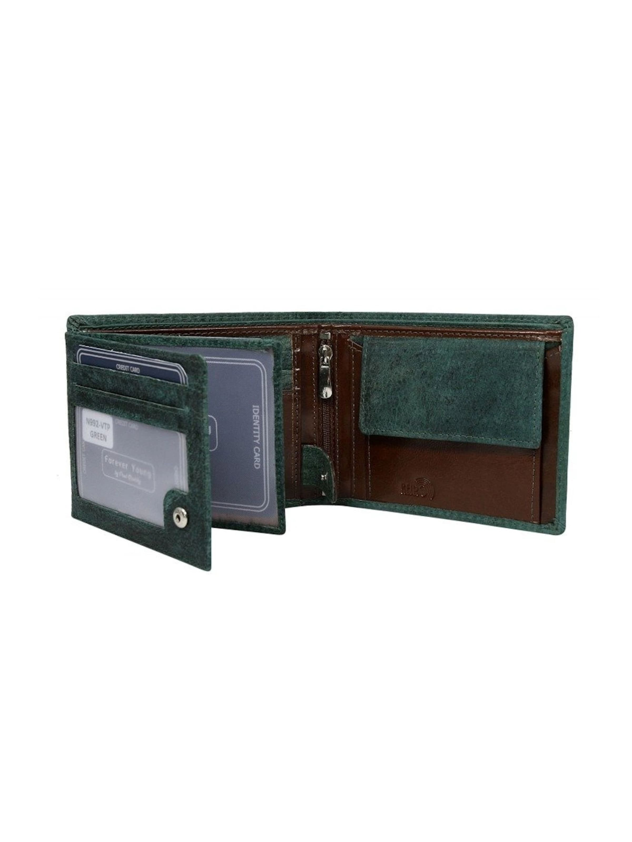 Tomshop24-7 Wallet 'Forever Young, RFID' in Green