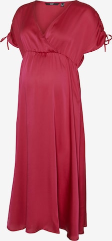 Vero Moda Maternity Jurk 'Heart Oli' in Roze: voorkant