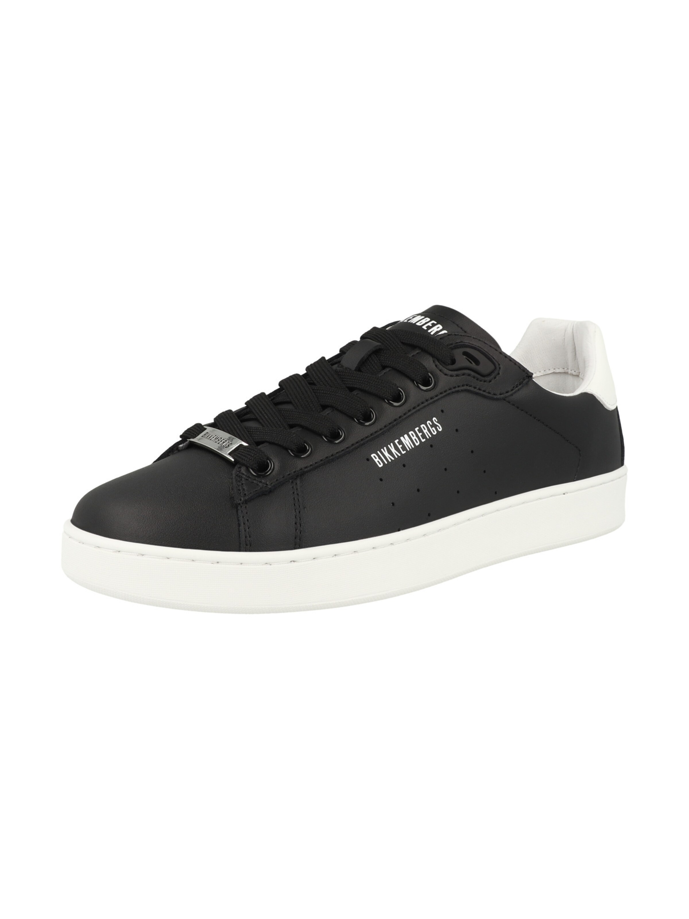 Baskets basses 'Recoba' BIKKEMBERGS en noir : devant