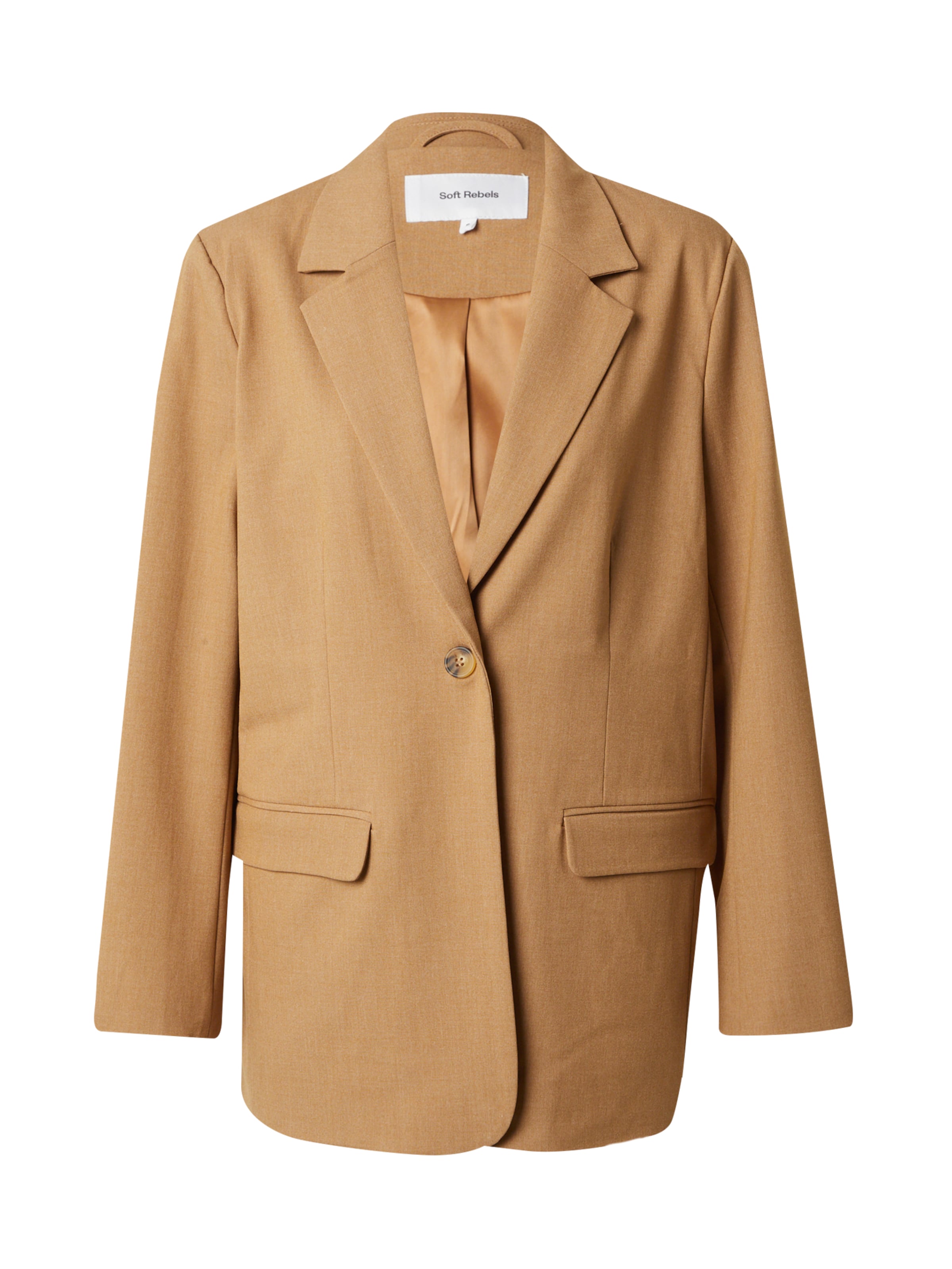 Soft Rebels Marynarka 'Vilja' w kolorze brązowy: przód