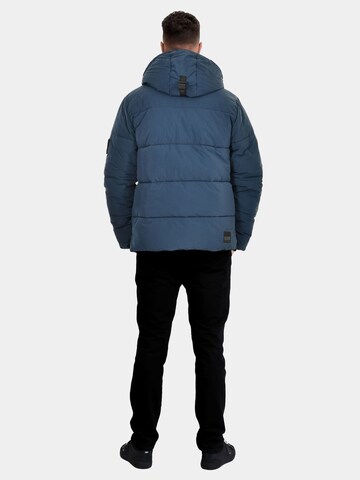 Alessandro Salvarini Winter Jacket in Blue