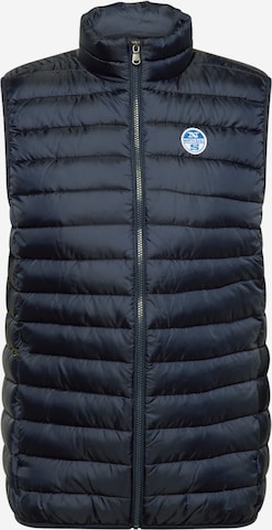 North Sails Bodywarmer 'Crozet' in Blauw: voorkant