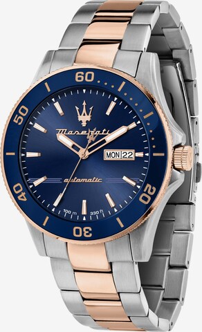 Maserati Uhr 'Competizione' in Silber: predná strana
