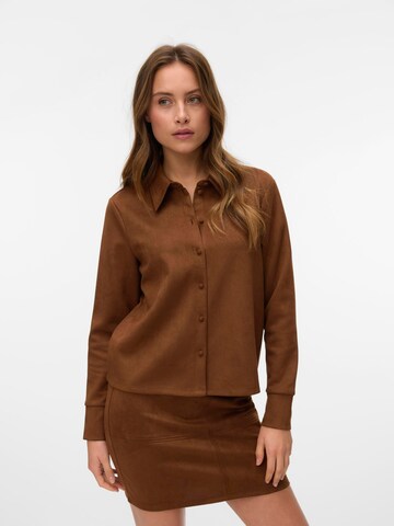 Chemisier 'VMKreta' VERO MODA en marron