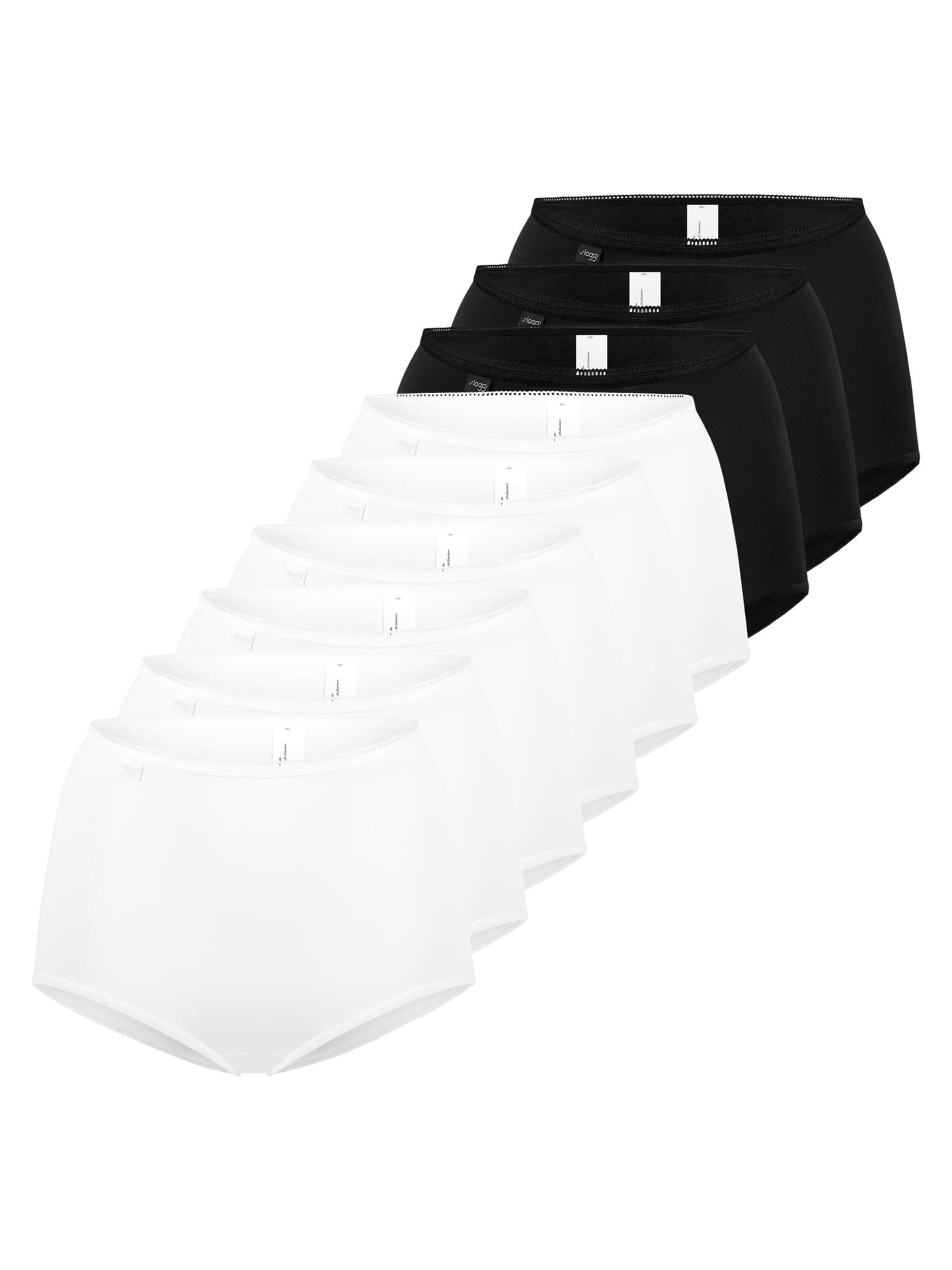 SLOGGI Slip '24/7 Microfibre' in Black: front