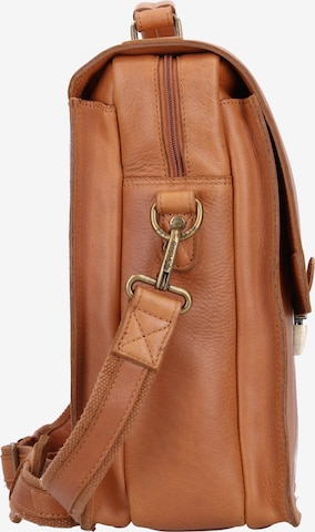 Greenland Nature Document Bag 'Nature' in Brown