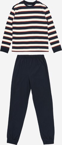 SCHIESSER Pajamas in Blue: front