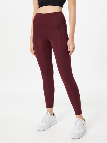 Bally Skinny Workout Pants 'CAMI' in Purple: front