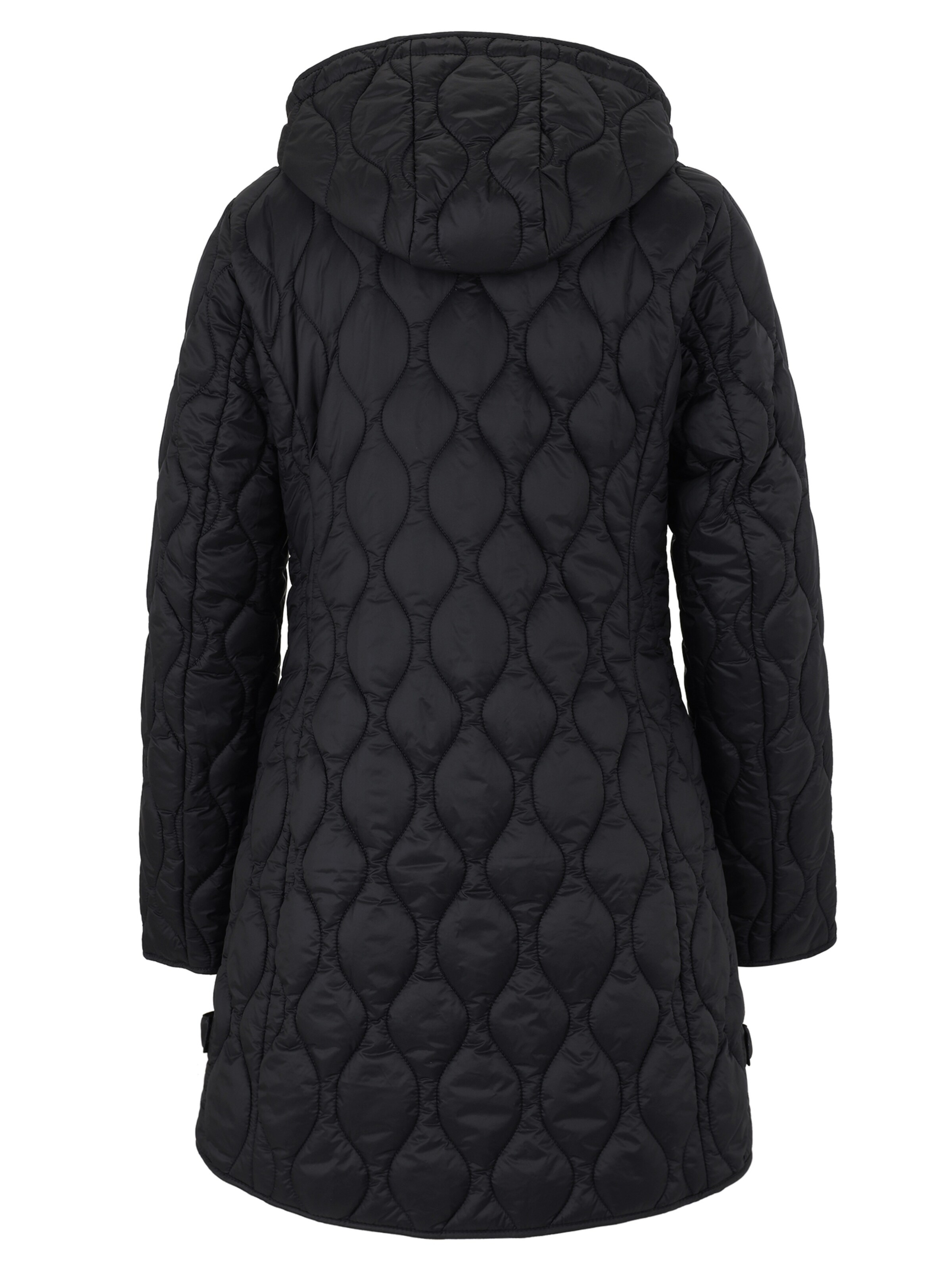 Betty Barclay Outdoorjacke mit abnehmbarer Kapuze in Schwarz