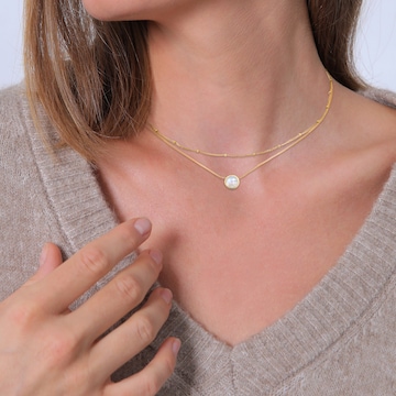 ELLI Necklace in Gold: front