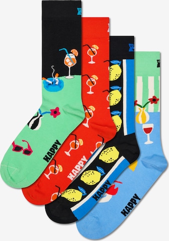 Happy Socks Socken 'Fancy Dinner' in Blau: Vorderseite