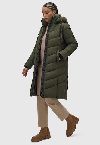 Manteau d’hiver 'Sahnekatzii' MARIKOO en vert