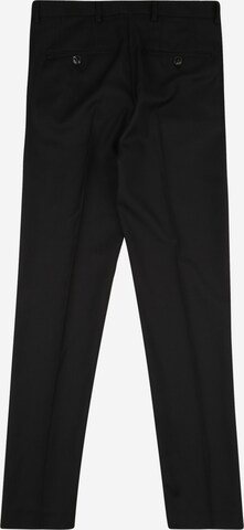 Coupe slim Pantalon 'Solaris' Jack & Jones Junior en noir : devant