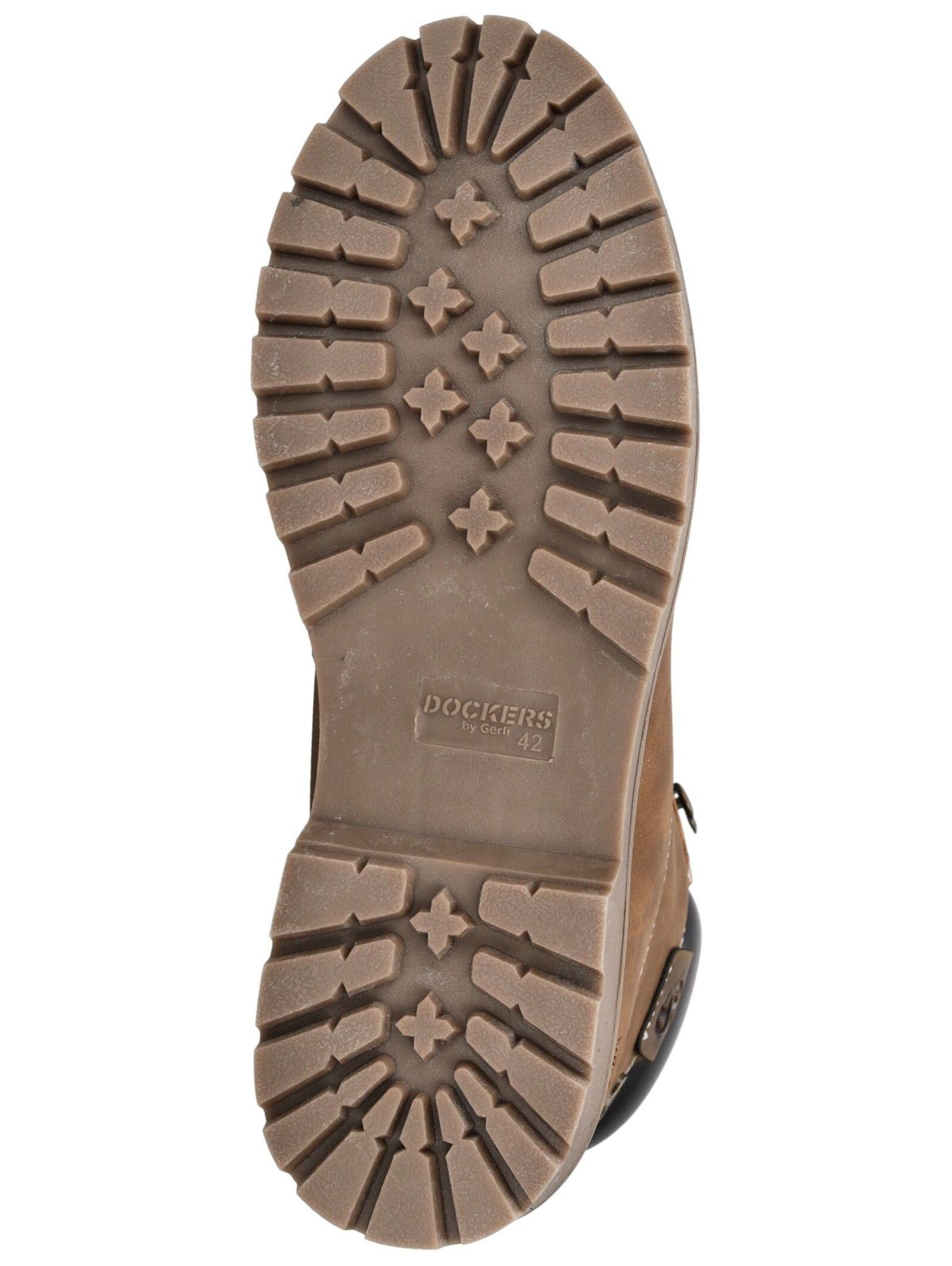 Bottines à lacets Dockers by Gerli en marron