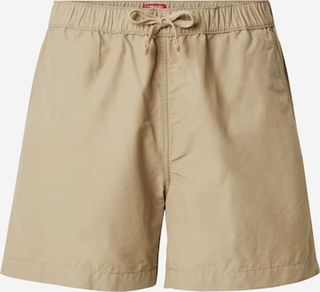 Pantalon 'XX Chino Easy Short' LEVI'S ® en vert : devant