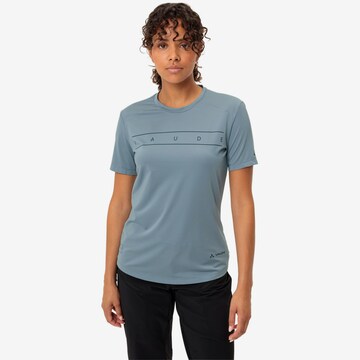 VAUDE Performance Shirt 'Qimsa' in Blue: front