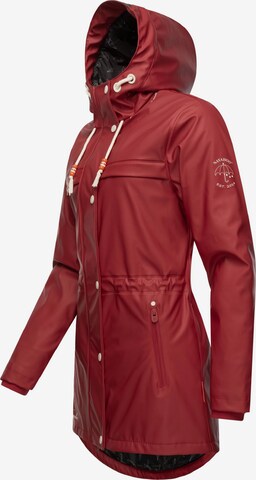 Manteau mi-saison 'Rainy Forest' NAVAHOO en rouge