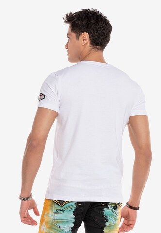 T-Shirt CIPO & BAXX en blanc